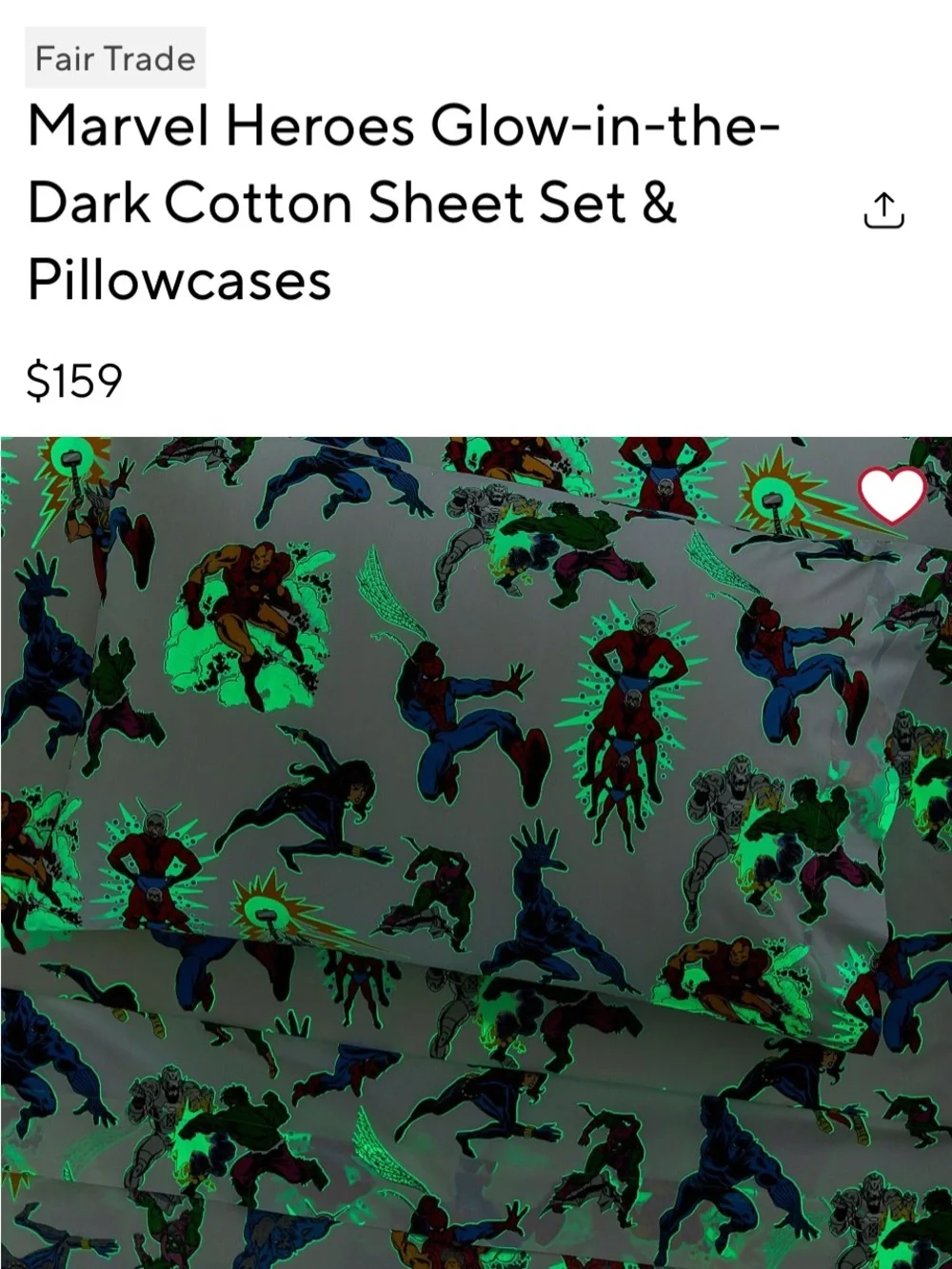 Twin kids superhero bed sheets